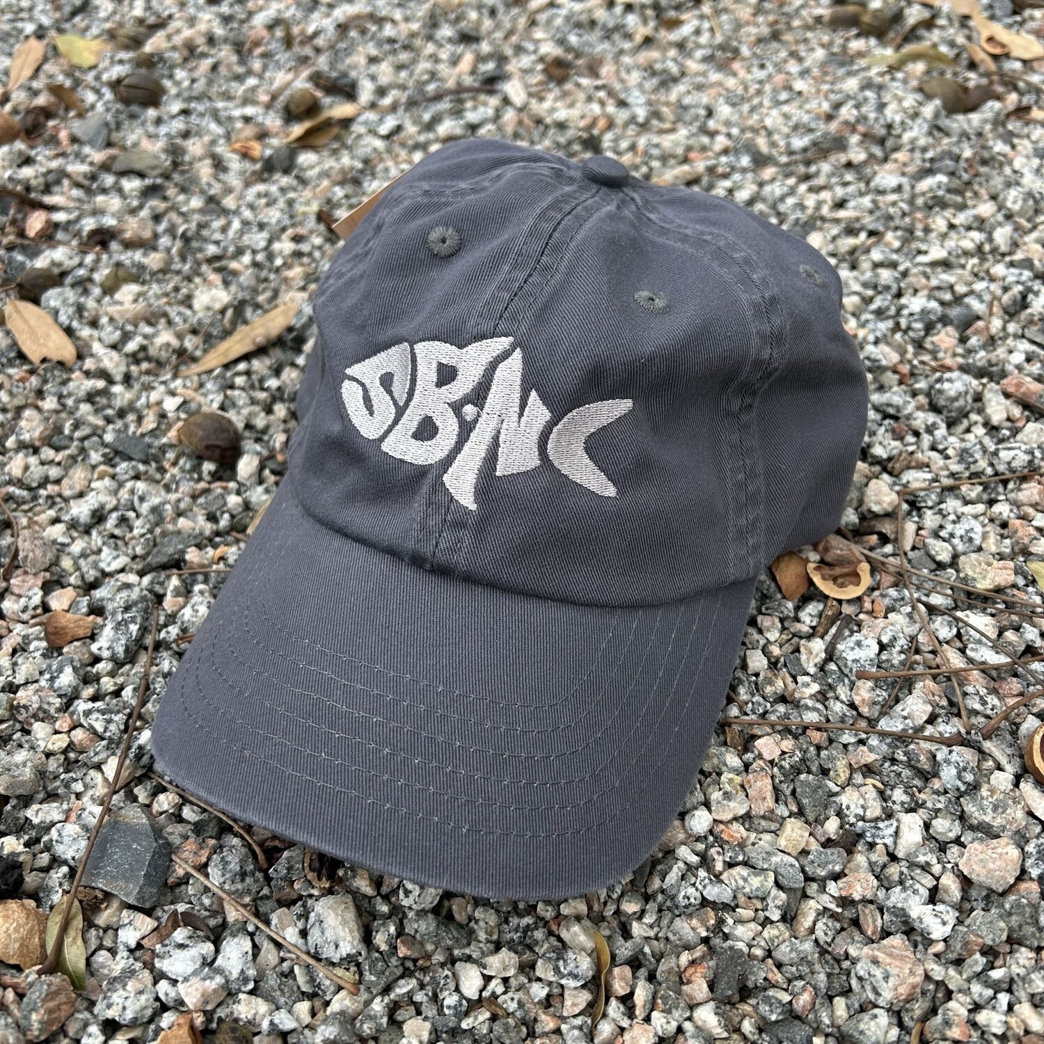 SBNC FISH CHINO CAP W/VELCRO CHARCOAL CAP