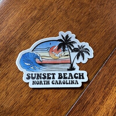 STICKER (S) RETRO PALMS