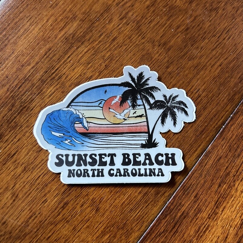STICKER (S) RETRO PALMS