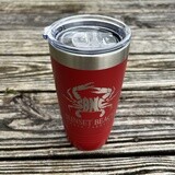 SBNC CRAB CLASSIC 20oz TUMBLER RED