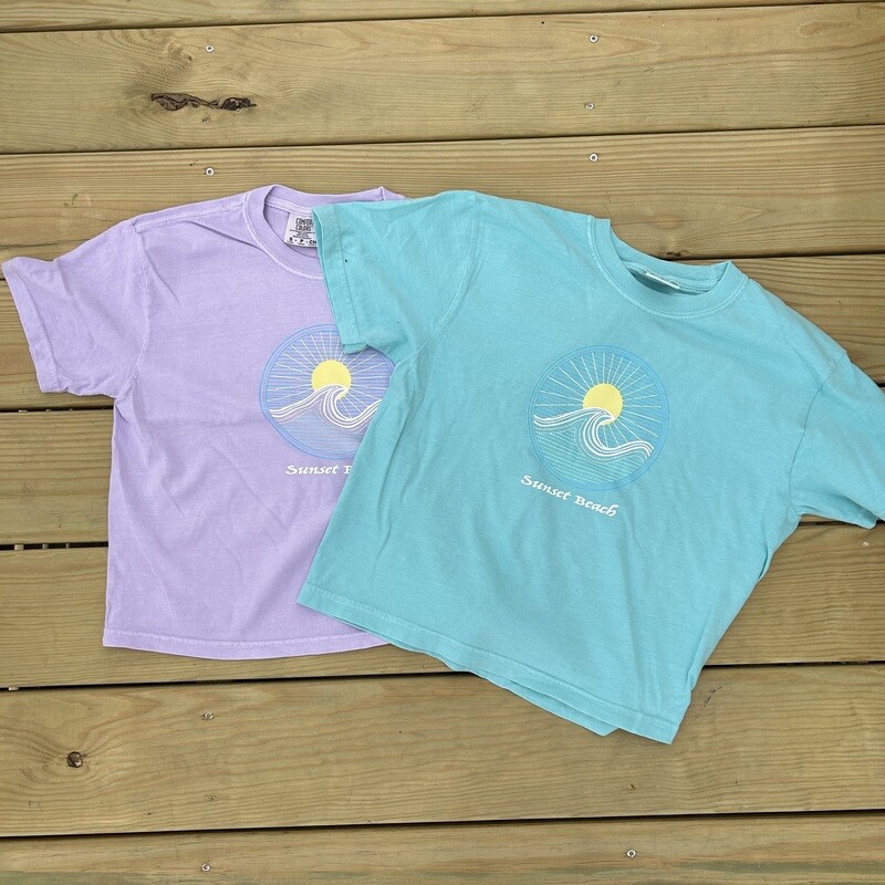 DASH &amp; DOT SUN WAVE LADIES MID TEE