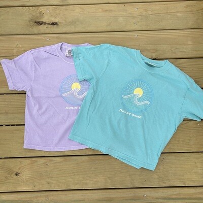 DASH &amp; DOT SUN WAVE LADIES MID TEE