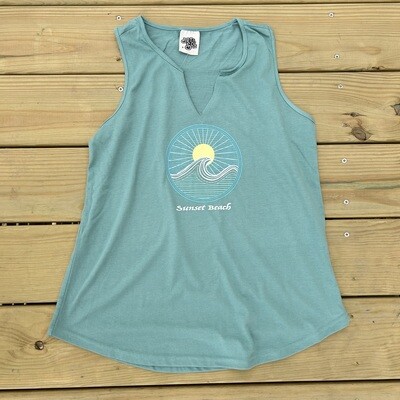 DASH &amp; DOT SUN WAVE LADIES TANK