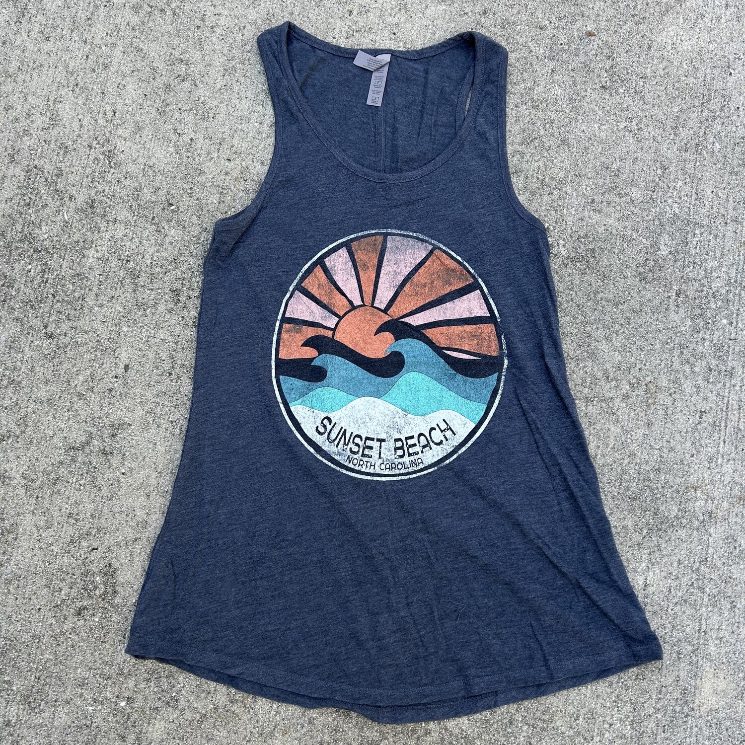 GLIMPSE WAVE LADIES RACERBACK TANK