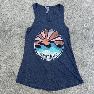 GLIMPSE WAVE LADIES RACERBACK TANK