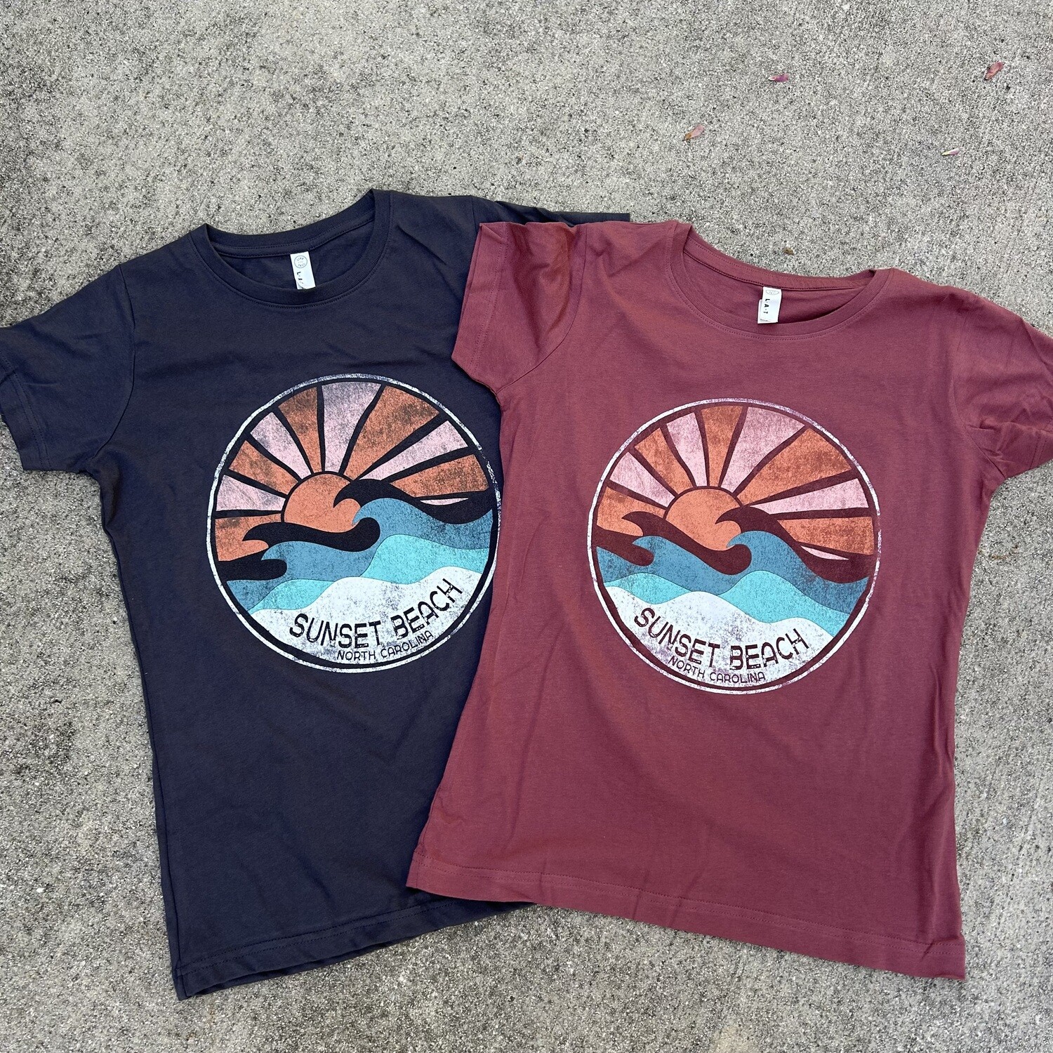 GLIMPSE WAVE LADIES VINTAGE TEE