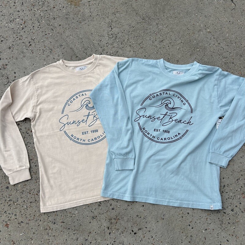 COASTAL LIVING GARMENT DYED LS