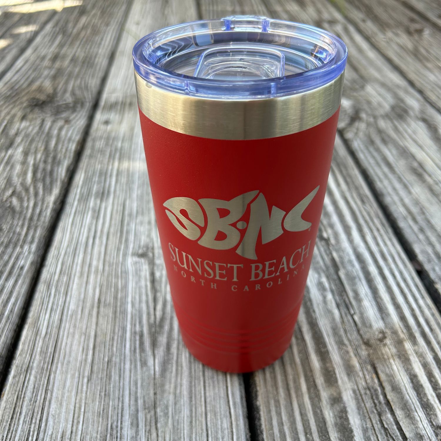 SBNC FISH CLASSIC 20oz TUMBLER RED