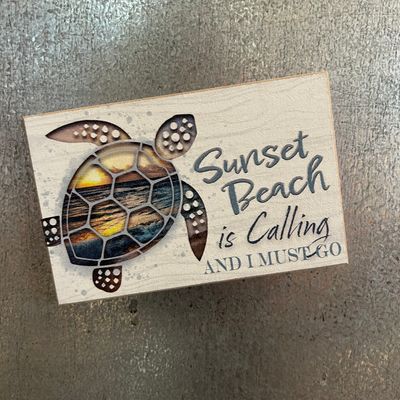 MAGNET PB TURTLE CUTOUT