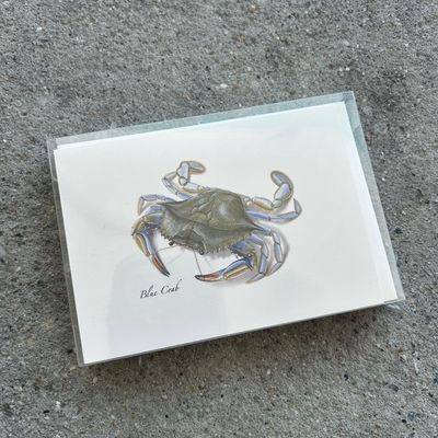 NOTECARD SET CRAB