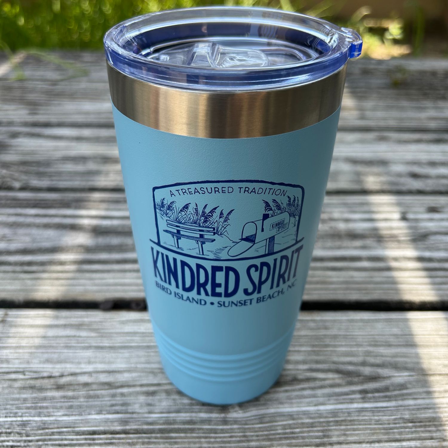 KINDRED SPIRIT TRADITION  20oz TUMBLER LT. BLUE