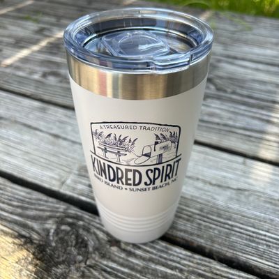 KINDRED SPIRIT TRADITION  20oz TUMBLER WHITE