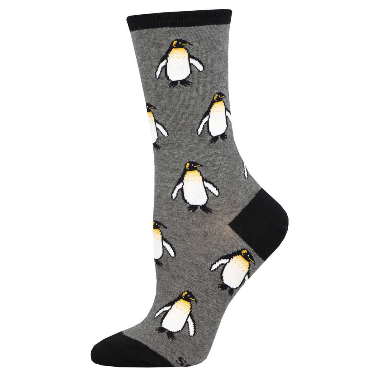 COOLEST EMPEROR WOMENS SOCK CHARCOAL HEATHER