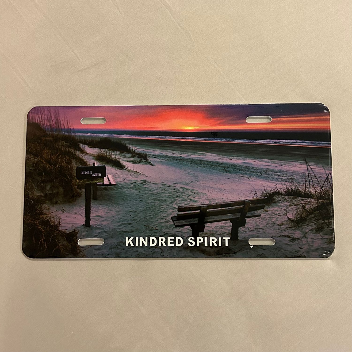 KINDRED SPIRIT BRACEY LICENSE PLATE