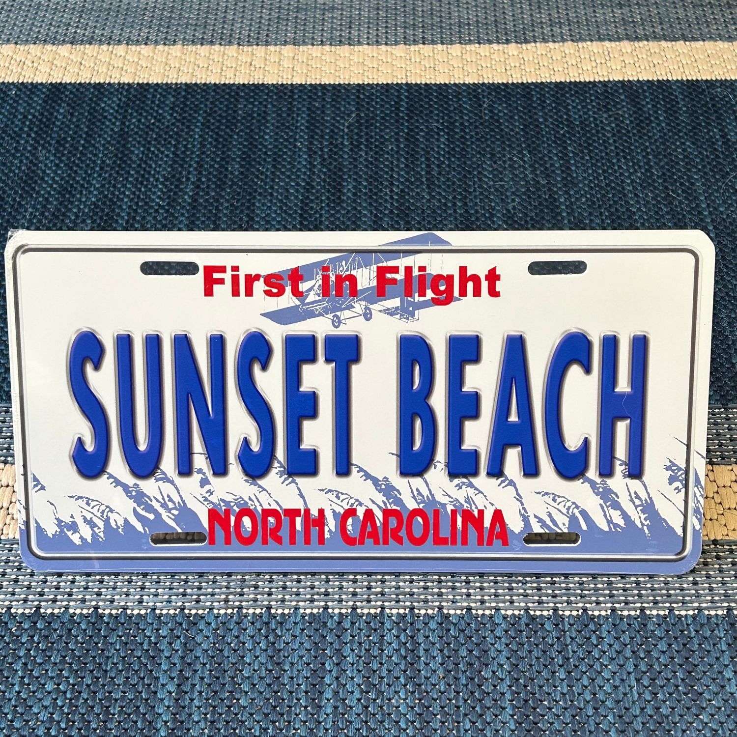 FIRST IN FLIGHT LICENSE PLATE