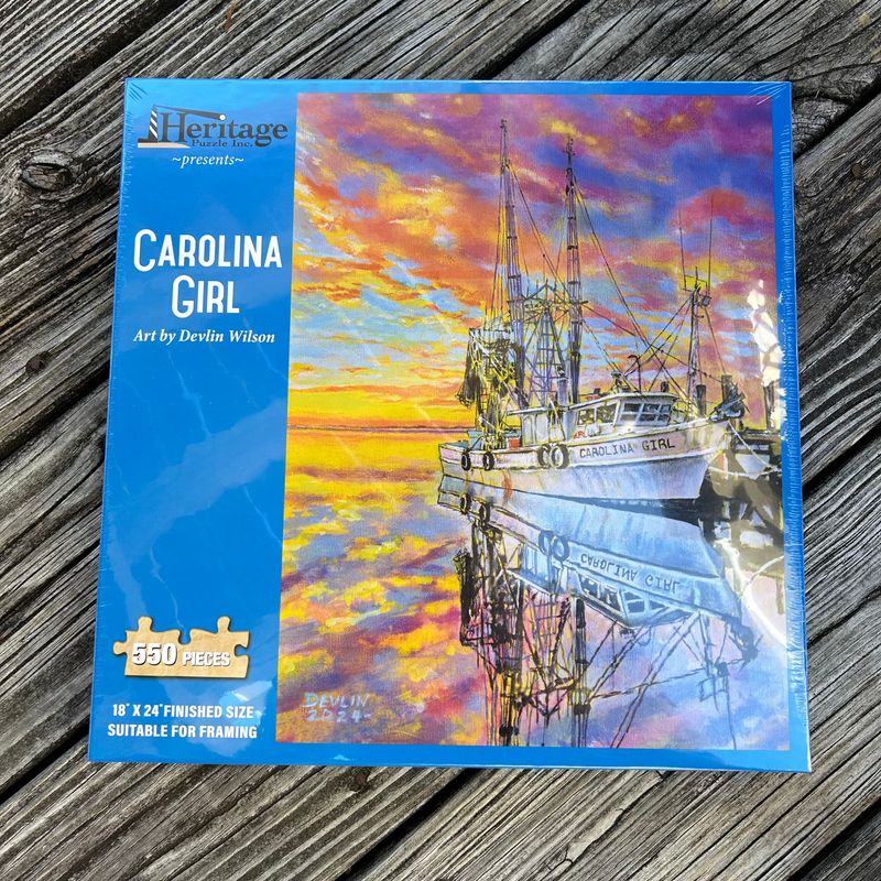 CAROLINA GIRL PUZZLE 550PCS