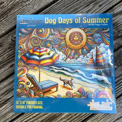DOG DAYS OF SUMMER PUZZLE 550PCS