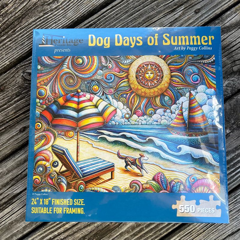 DOG DAYS OF SUMMER PUZZLE 550PCS