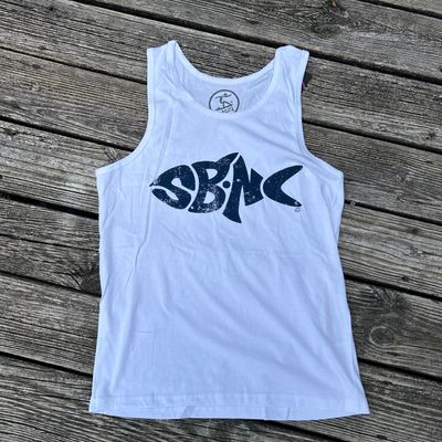 SBNC FISH FRONT PRINT TANK TOP