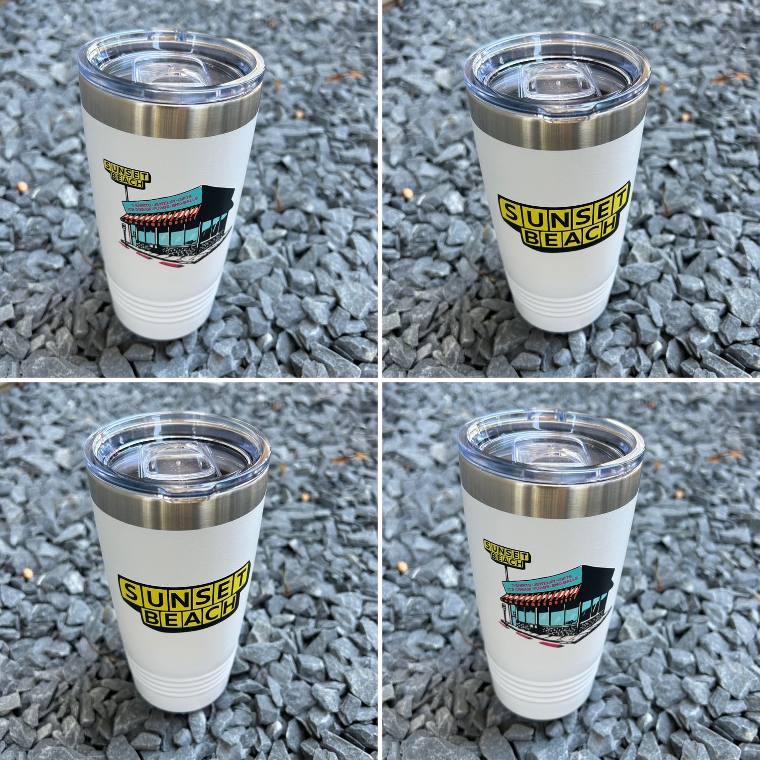 SB WAFFLE 20oz TUMBLER WHITE