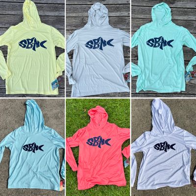 SBNC FISH FRONT PRINT HOODIE UPF