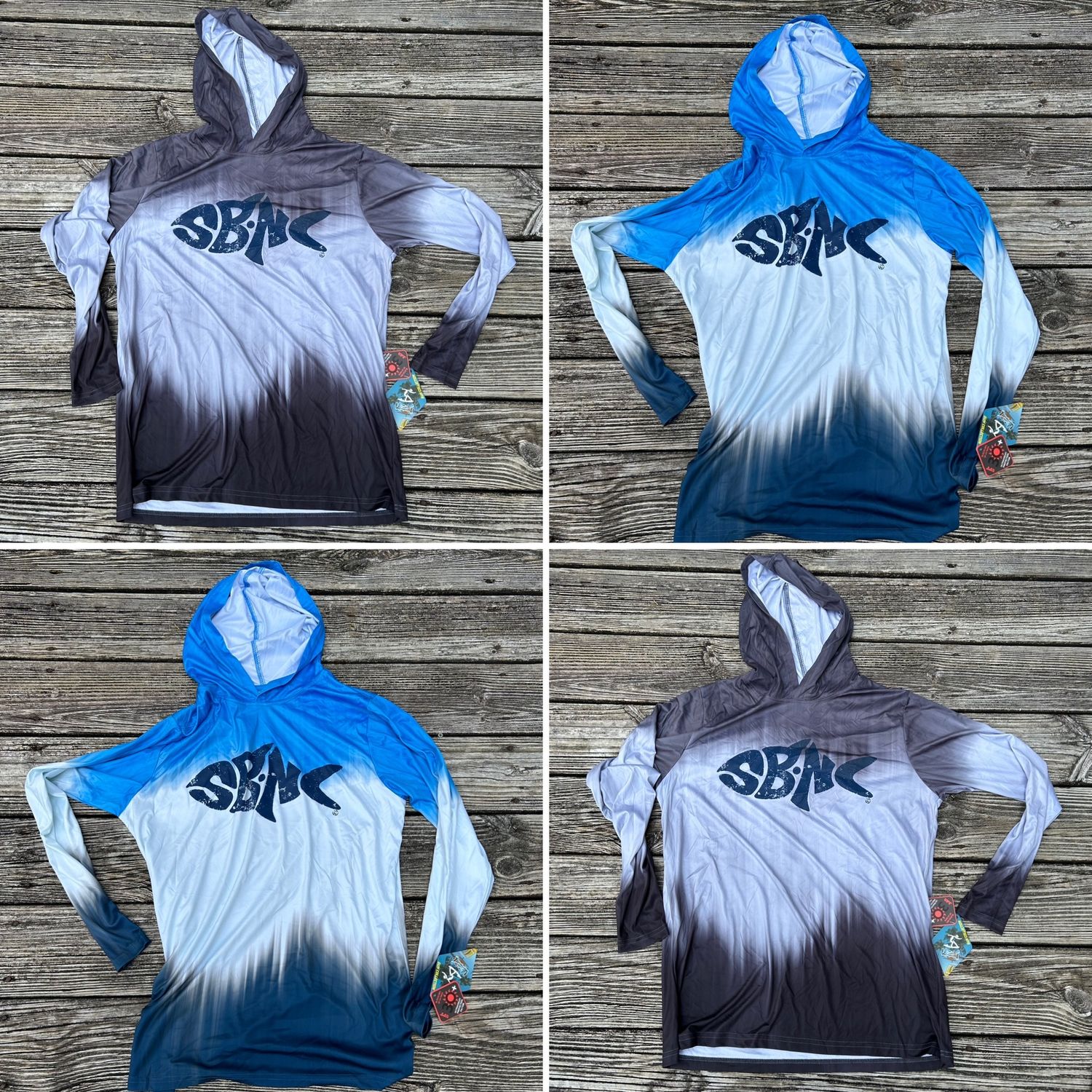 SBNC FISH FRONT PRINT HOODIE UPF