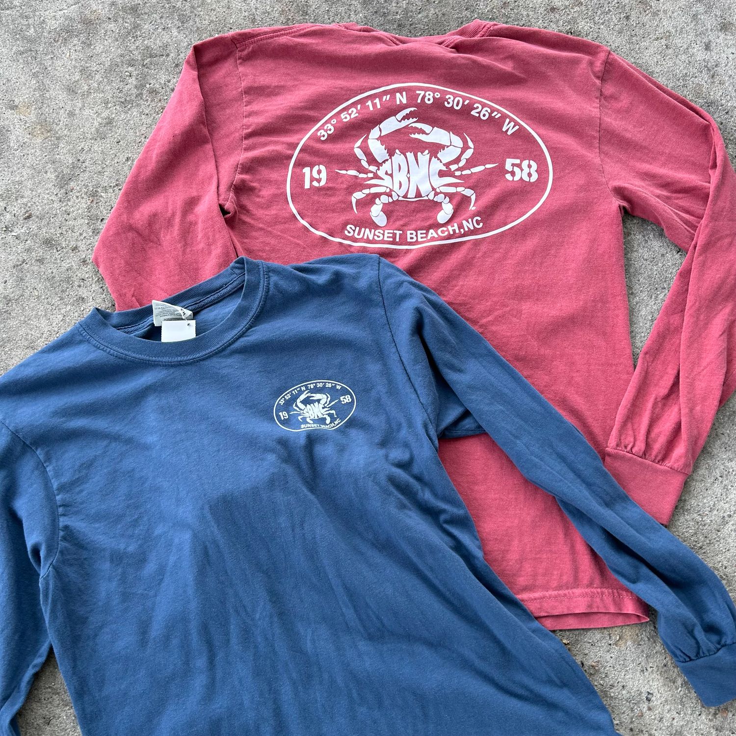 SBNC CRAB LATLONG OVAL CC LS