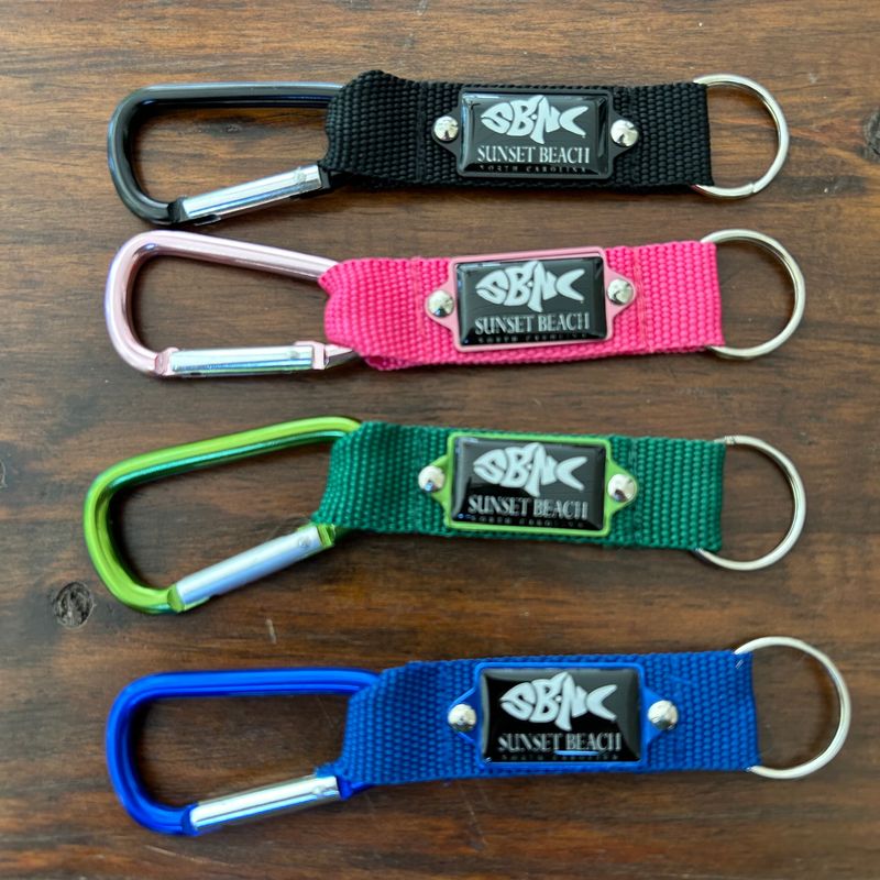 SBNC FISH CARABINER KEYRING