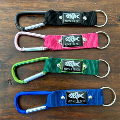 SBNC FISH CARABINER KEYRING