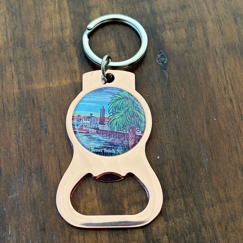 OLD BRIDGE BOTTLE OPENER KEYRING
