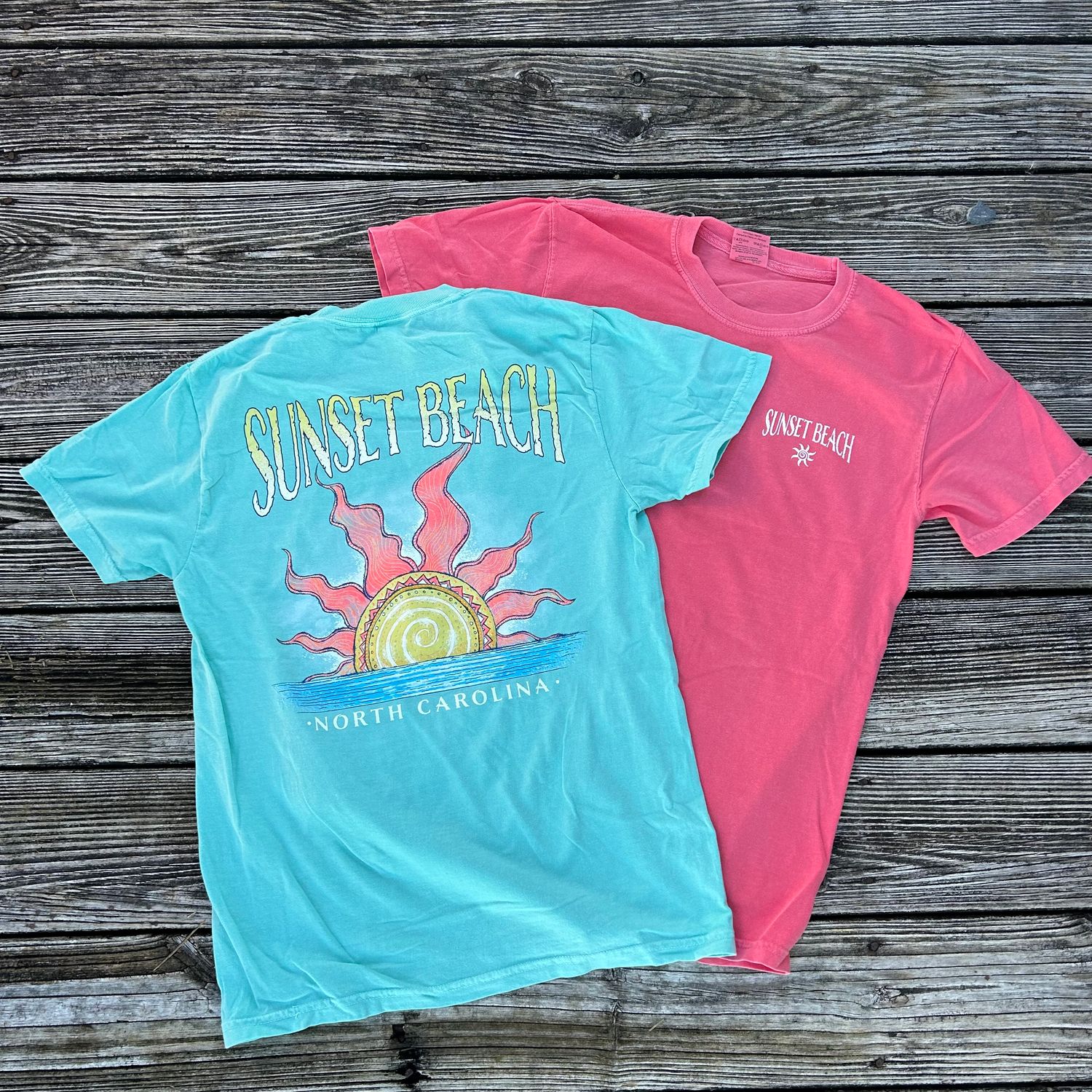 MYSTIC SUN &amp; WAVE TEE