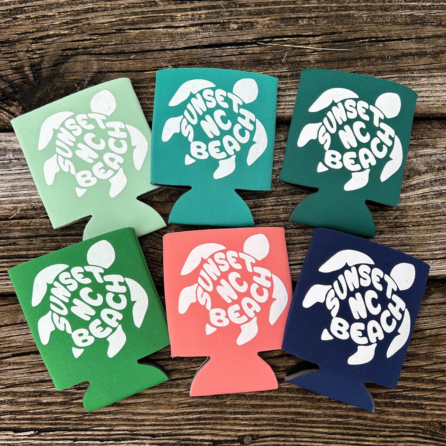 FLAT KOOZIE TURTLE