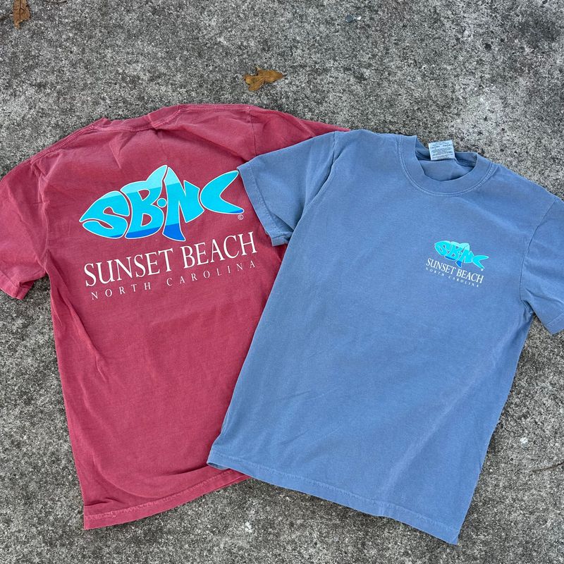 SBNC FISH CLASSIC HORIZON TEE