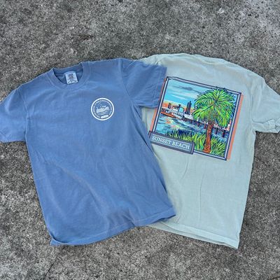 OLD BRIDGE PALM TEE