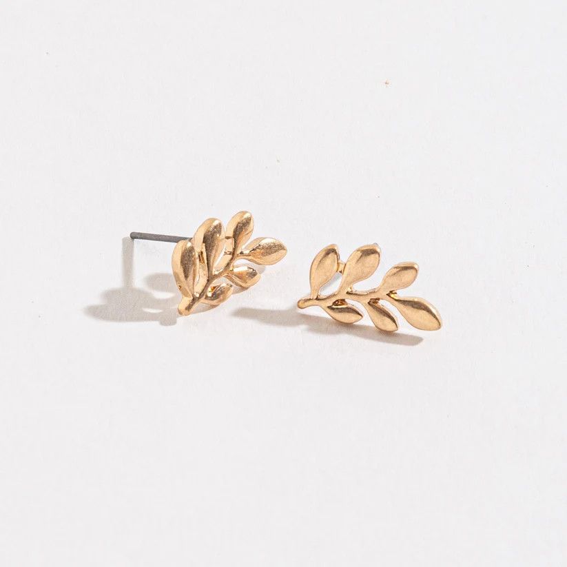 STUD BUD LEAF GOLD
