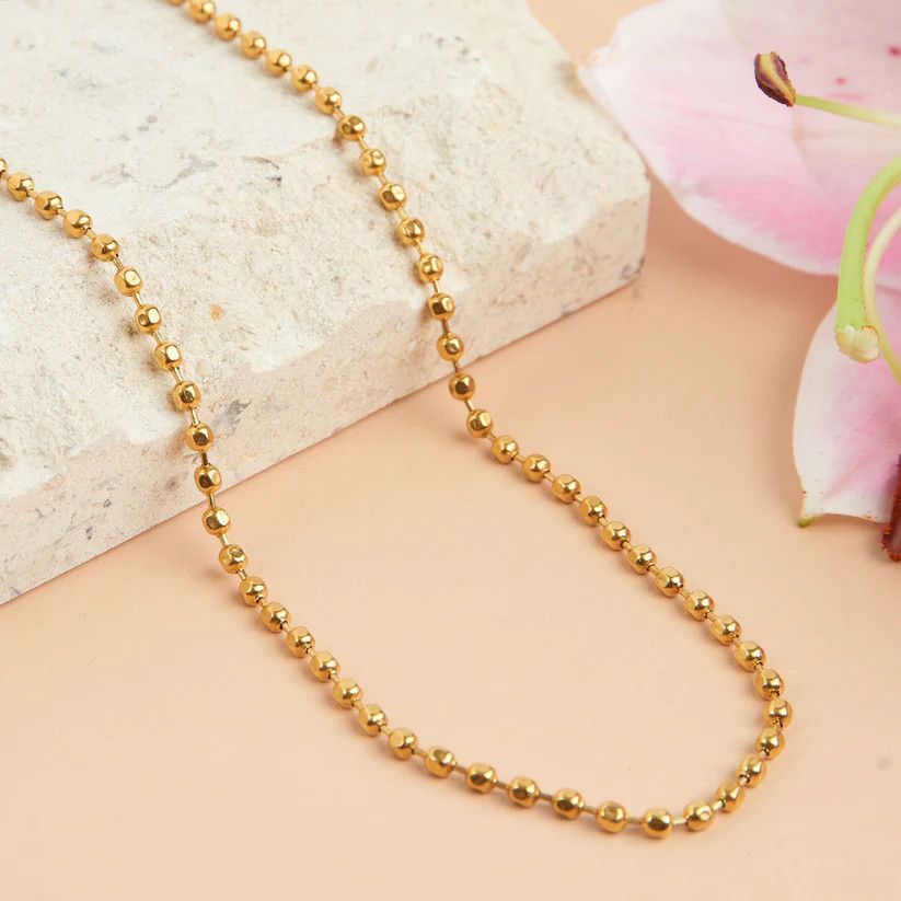 NARELLE CIP CHAIN 16&quot; GOLD