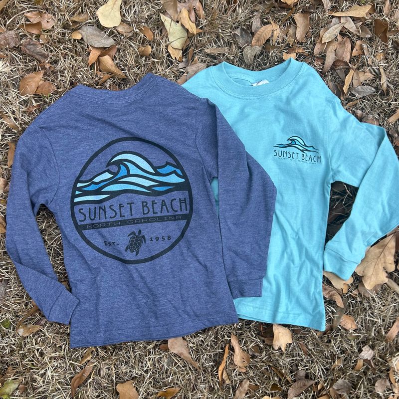 CRUMPLE WAVE TURTLE YOUTH LS