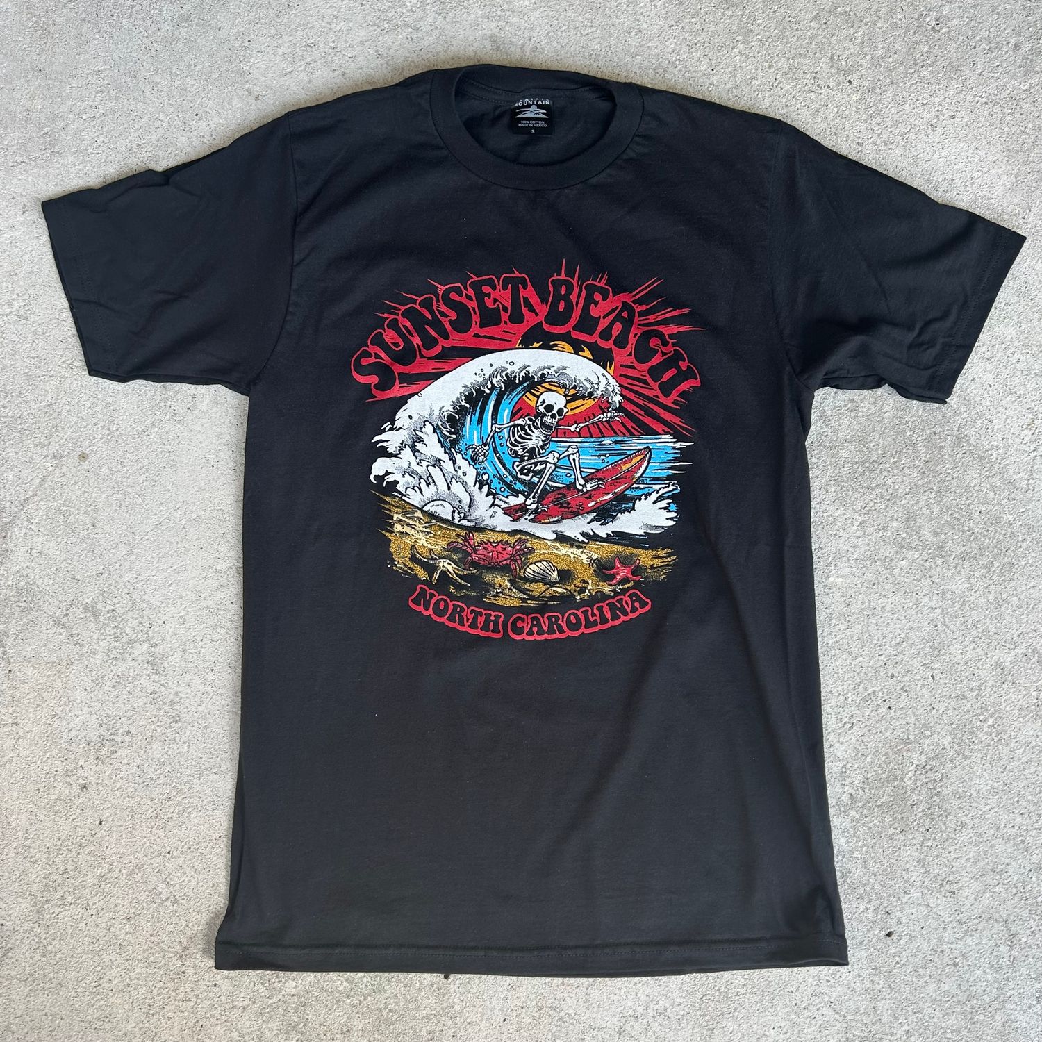 BREAKING BAD SURF SKELETON TEE