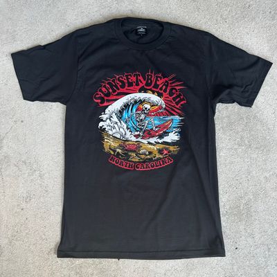 BREAKING BAD SURF SKELETON TEE