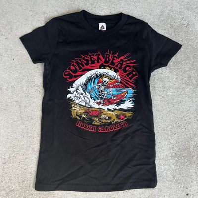 BREAKING BAD SURF SKELETON KIDS TEE