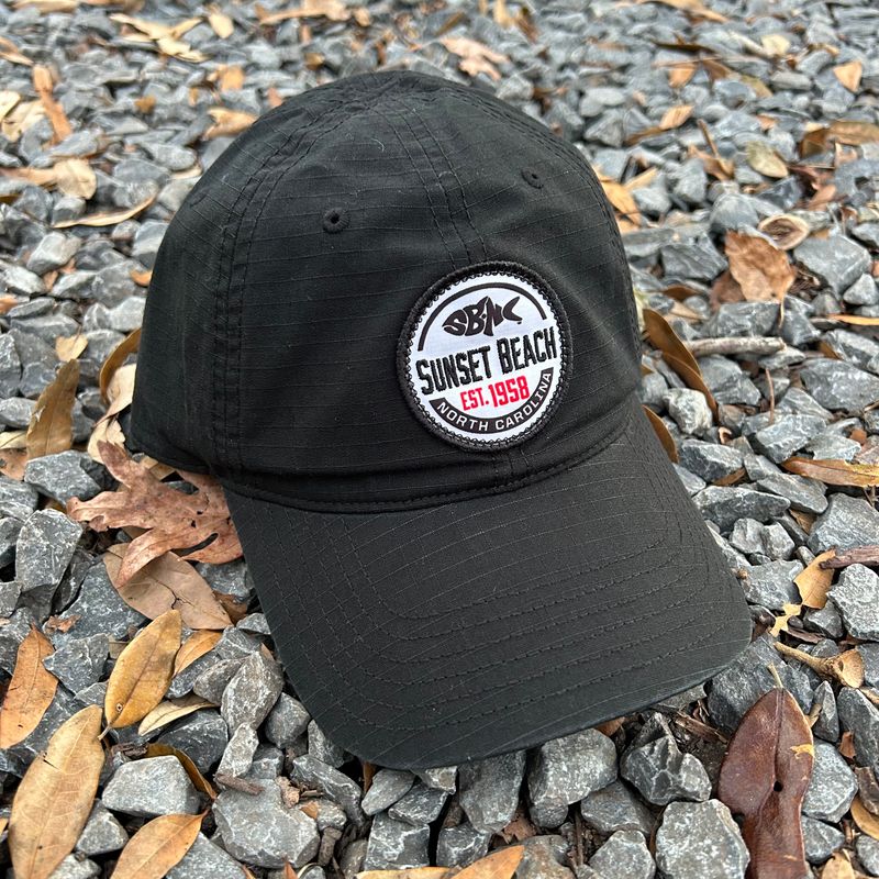 SBNC FISH TACTICAL RIPSTOP CAP (BLACK)