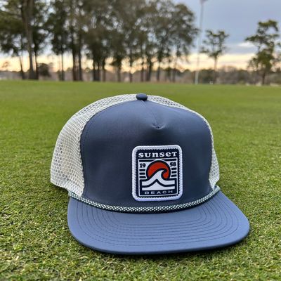 CENTERWAVE F9A CORD TRUCKER CAP (SEA BLUE)
