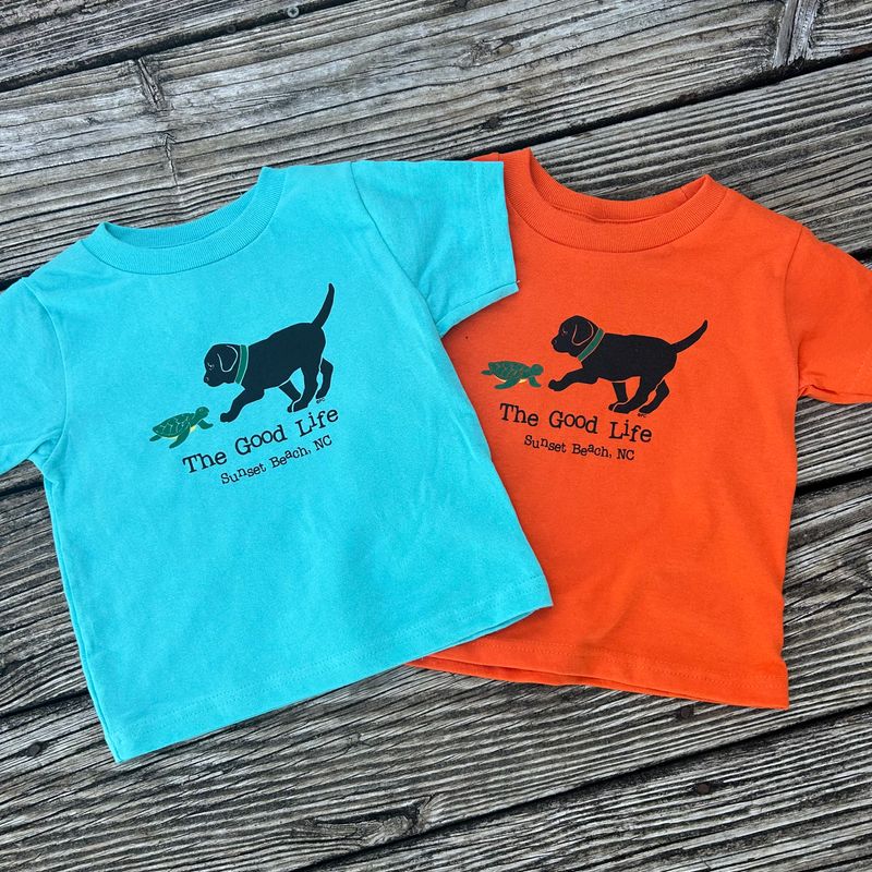 PUP &amp; SEA TURTLE TODDLER TEE