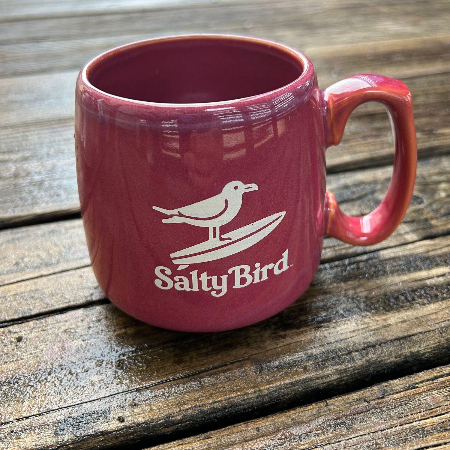 SALTY BIRD SURRY MUG (ANT. ROSE)