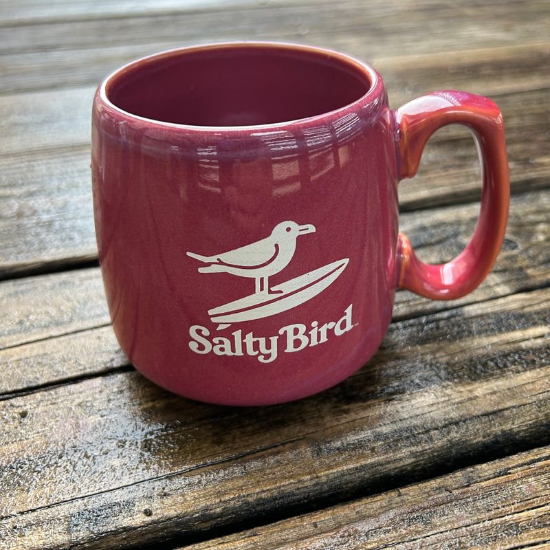 SALTY BIRD SURRY MUG (ANT. ROSE)