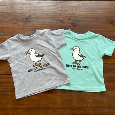 NEW FLOCK SEAGULL TODDLER TEE