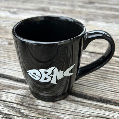 SBNC FISH BLACK KONA MUG