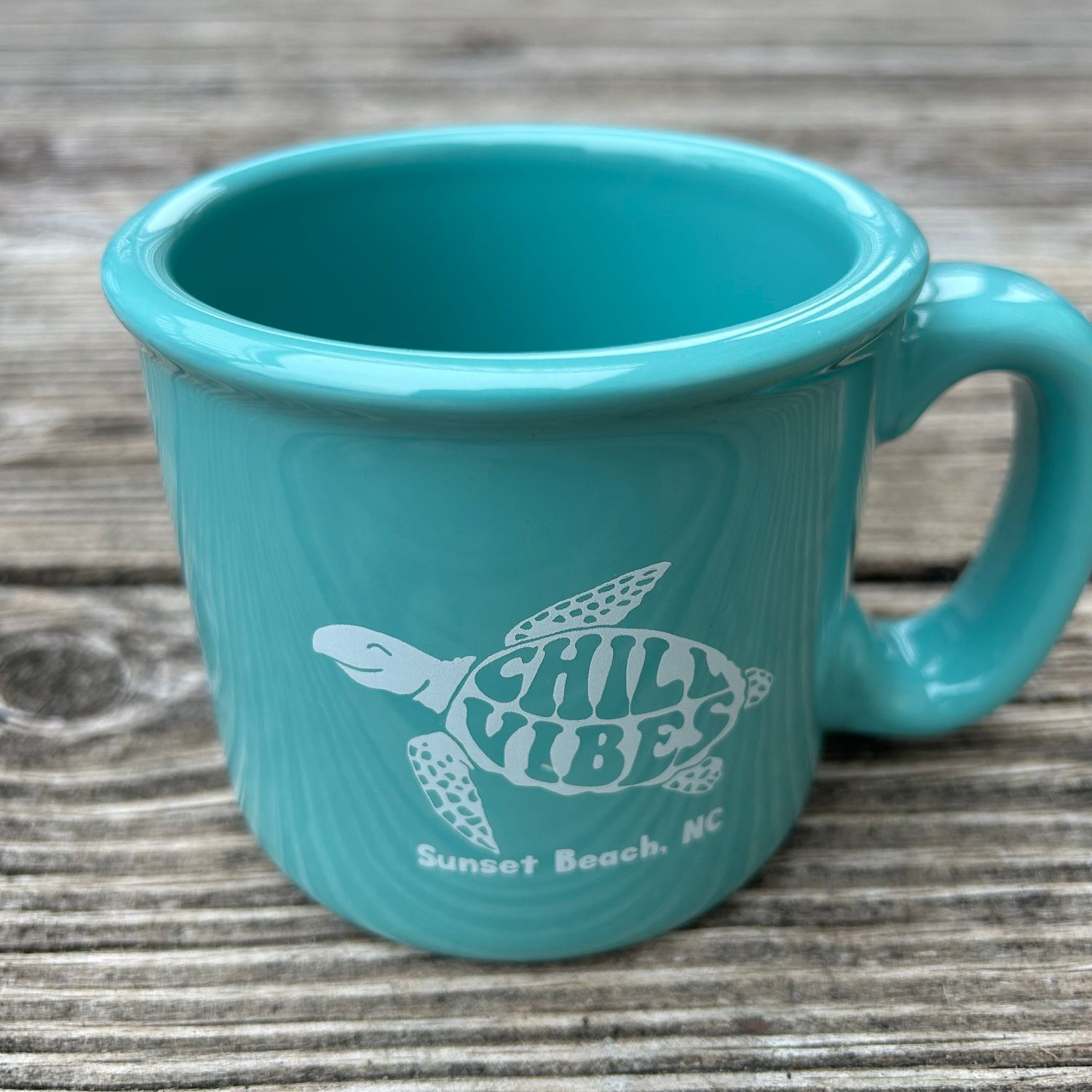 CHILL VIBES TURTLE MUG