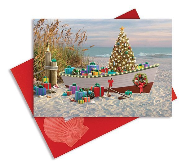 NOTECARD SET NAUTICAL NOEL 2