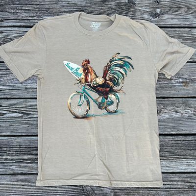 ROOSTER BIKE TRIBLEND TEE